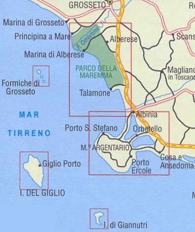 Argentario e le isole (Gr)