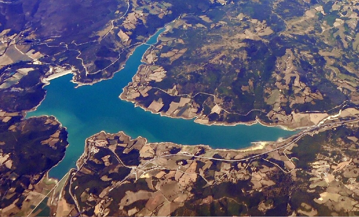 Lago di Montedoglio (Alta val Tiberina - Ar)